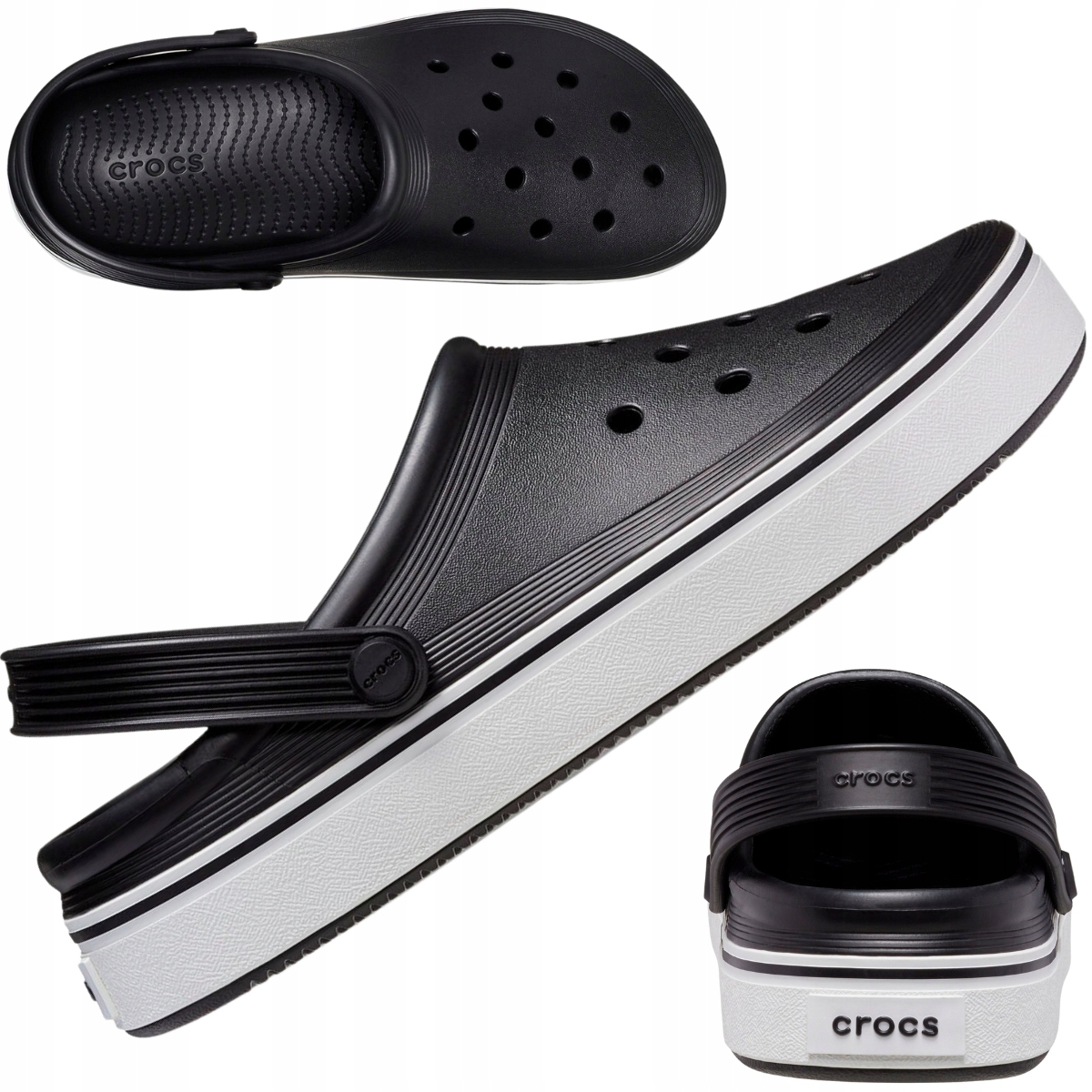 Buty Męskie Crocs Crocband Klapki Sportowe Chodaki