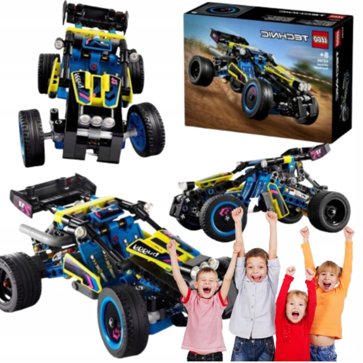 Lego Technic 42164 Wyścigowy Łazik Terenowy 219 Elementów Dla Dzieci