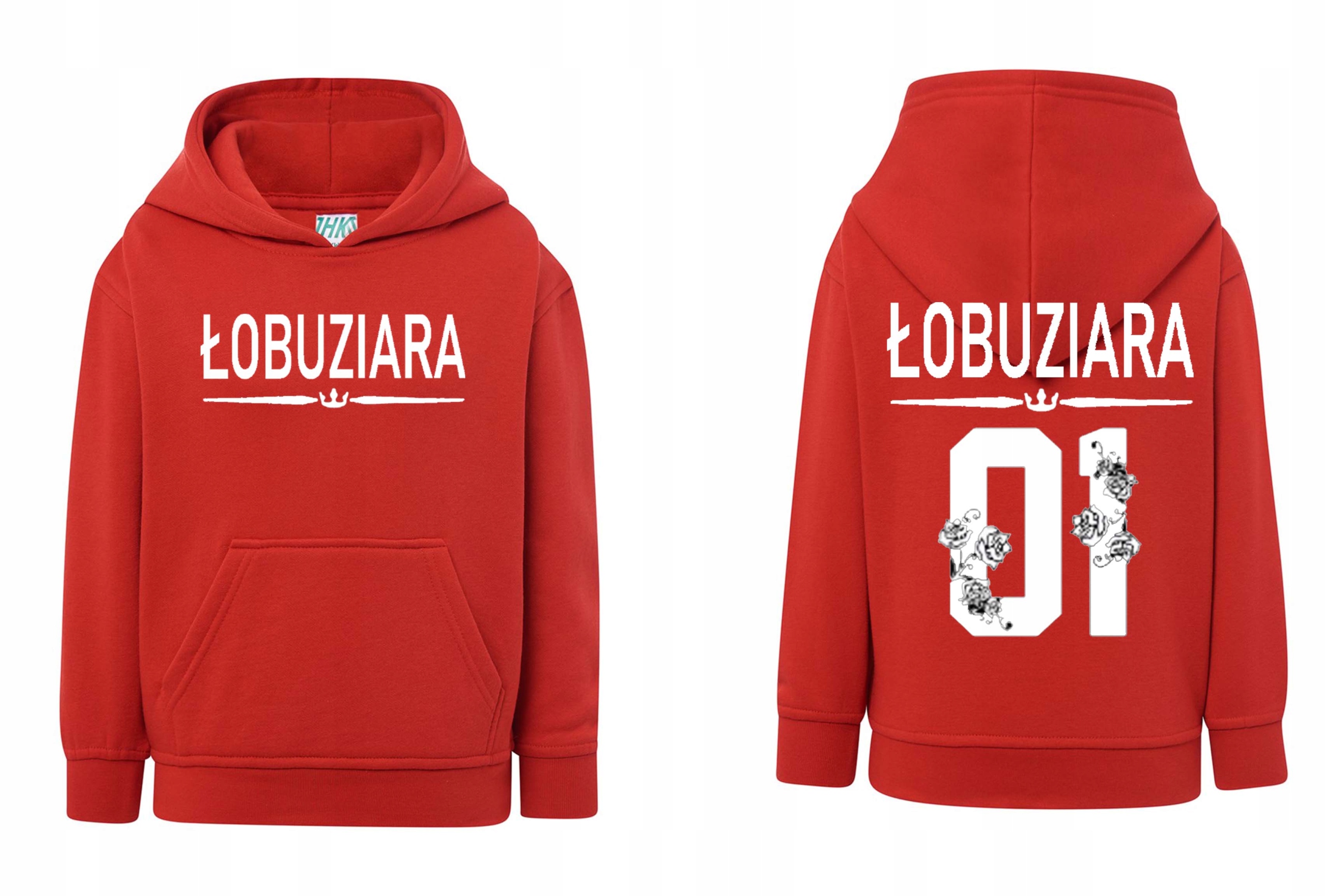 

Bluza kangur dziecięca młodzież łobuziara 128/ 7-8