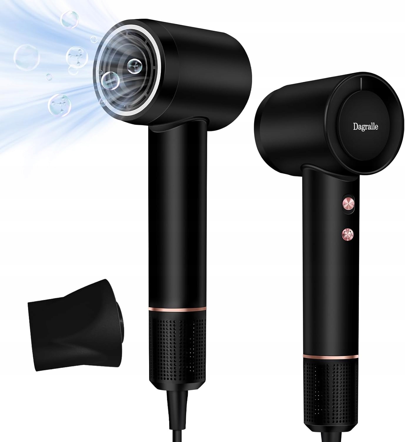 Vysoušeč vlasů Dagralle Magnetická tryska Termoregulace