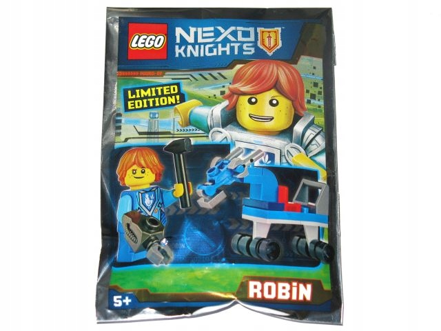 Nowy Zestaw Lego Nexo Knights 271603 Robin Foil Pack