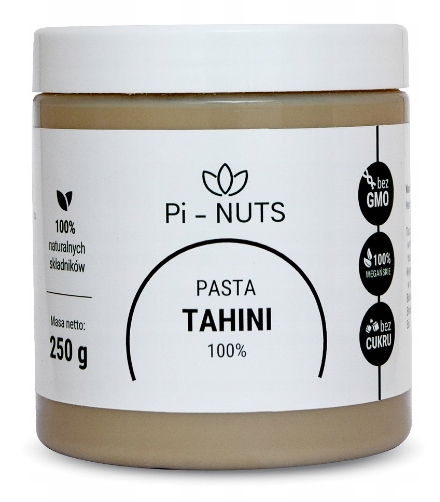 PASTA SEZAMOWA TAHINI SEZAM 100% 250g PI-NUTS