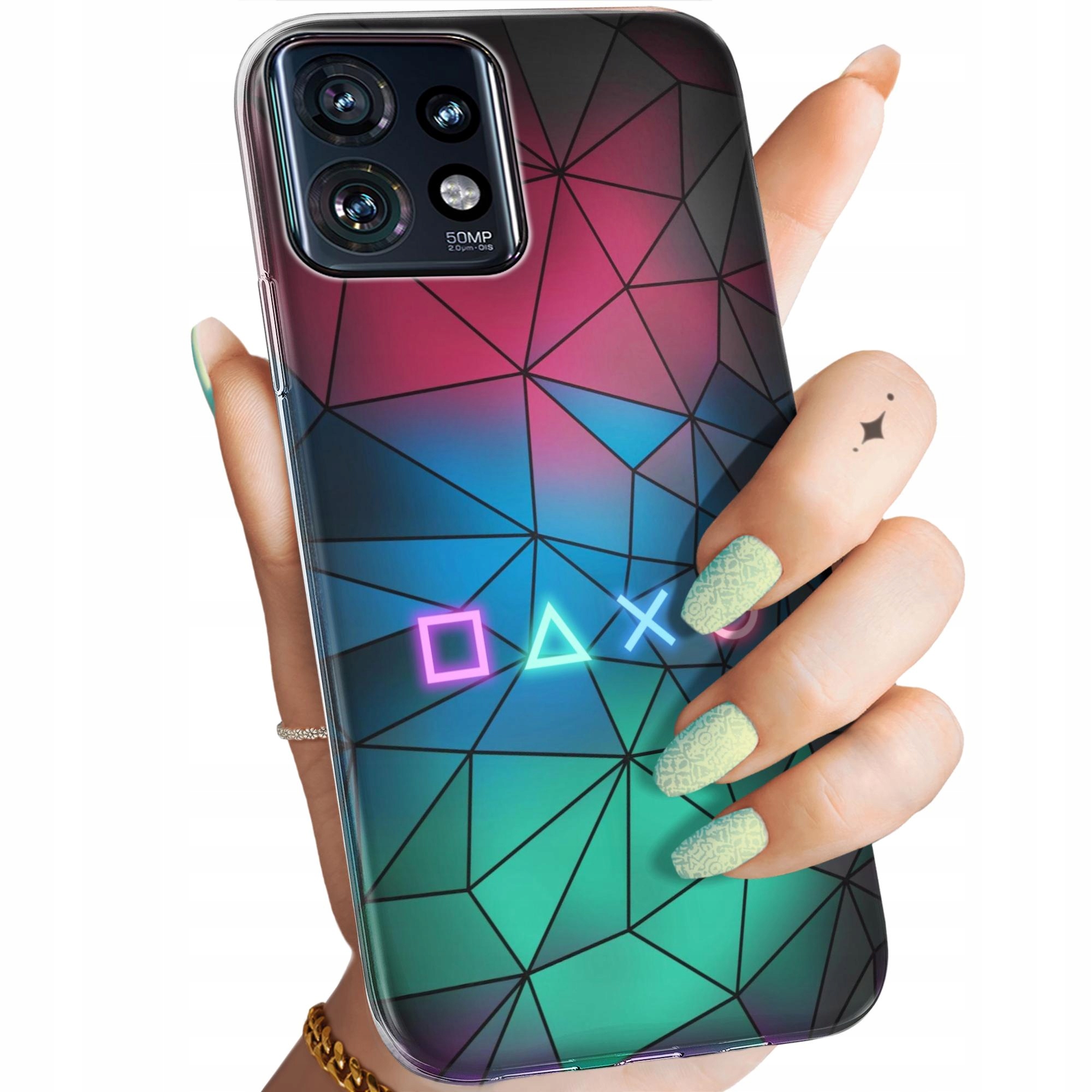 Etui Do Motorola Edge 40 Pro Dla Gracza Gracz Gamer Game Over Obudowa