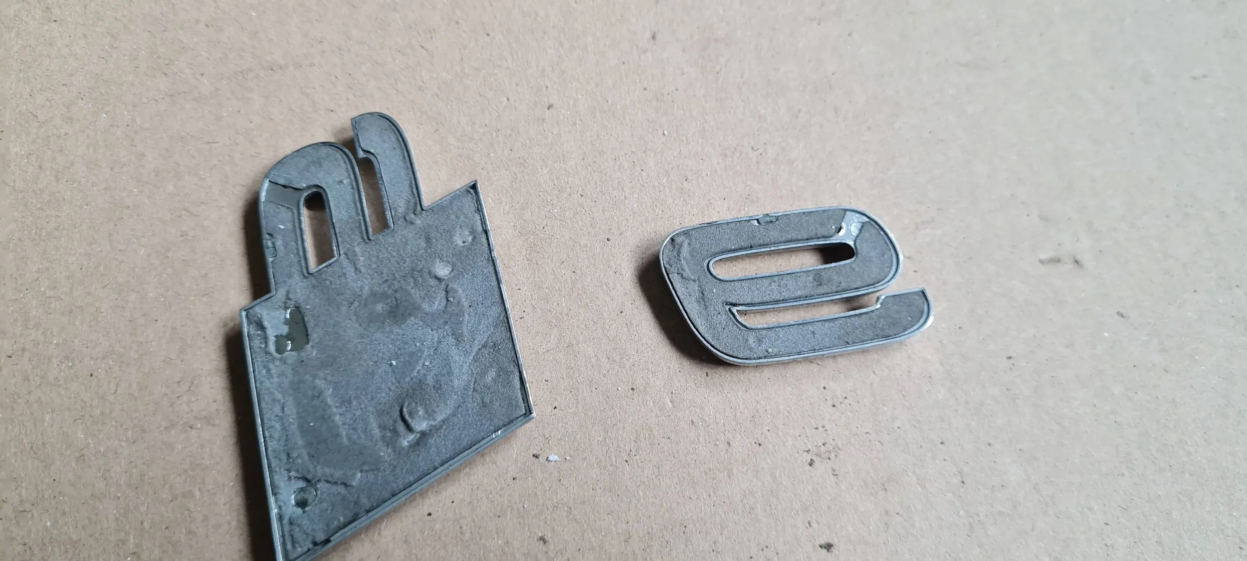 S6 C7 4G LIFT EMBLEMAT logo bonnet boot rear part NAPIS