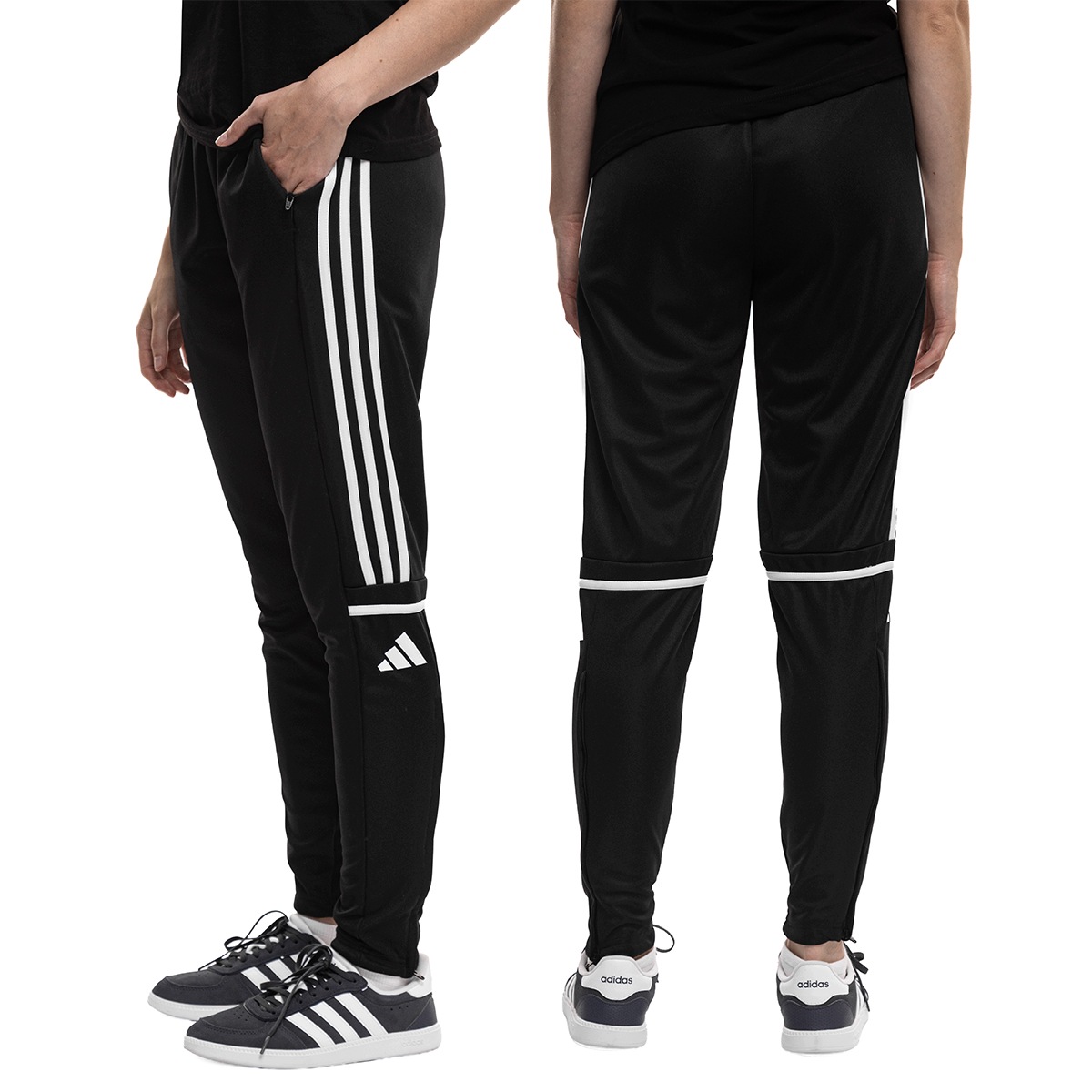 Dámské kalhoty adidas Squadra 25 Kapsy na zip Aeroready Černé Xs