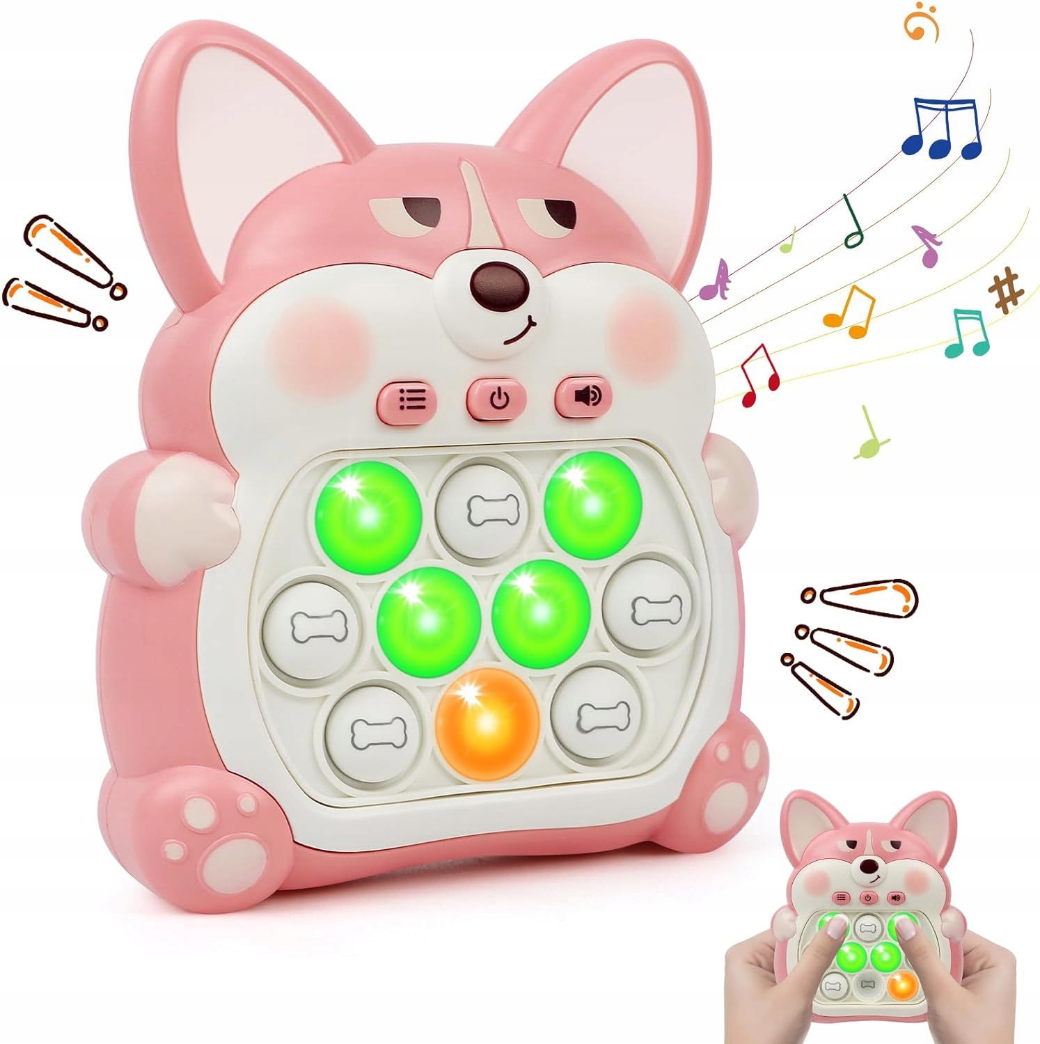 GRA POP IT Pies POPIT Antystresowa Zręcznościowa