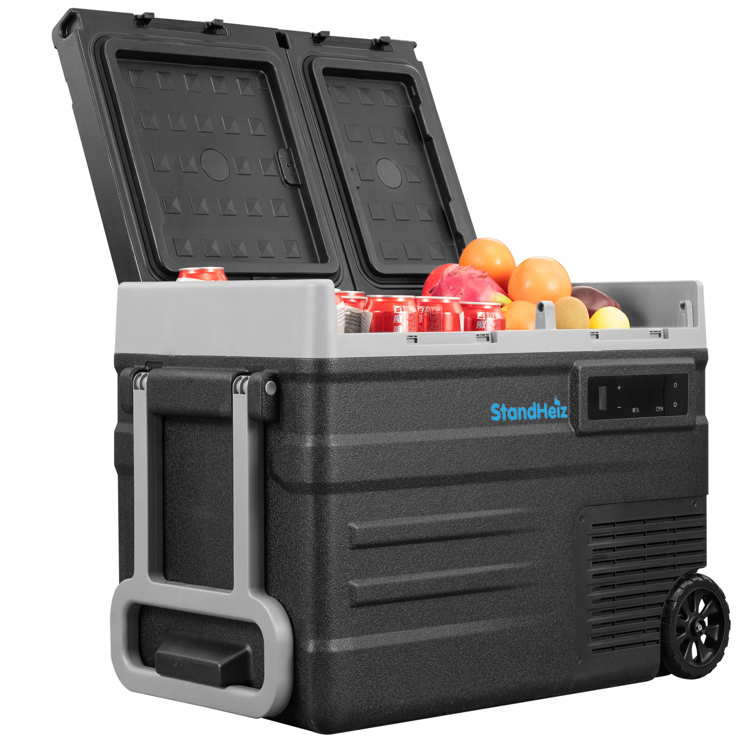 Turistická Chladnička Kompresorová 50L Kamper Dvoukomorová 12-230V StandHeiz