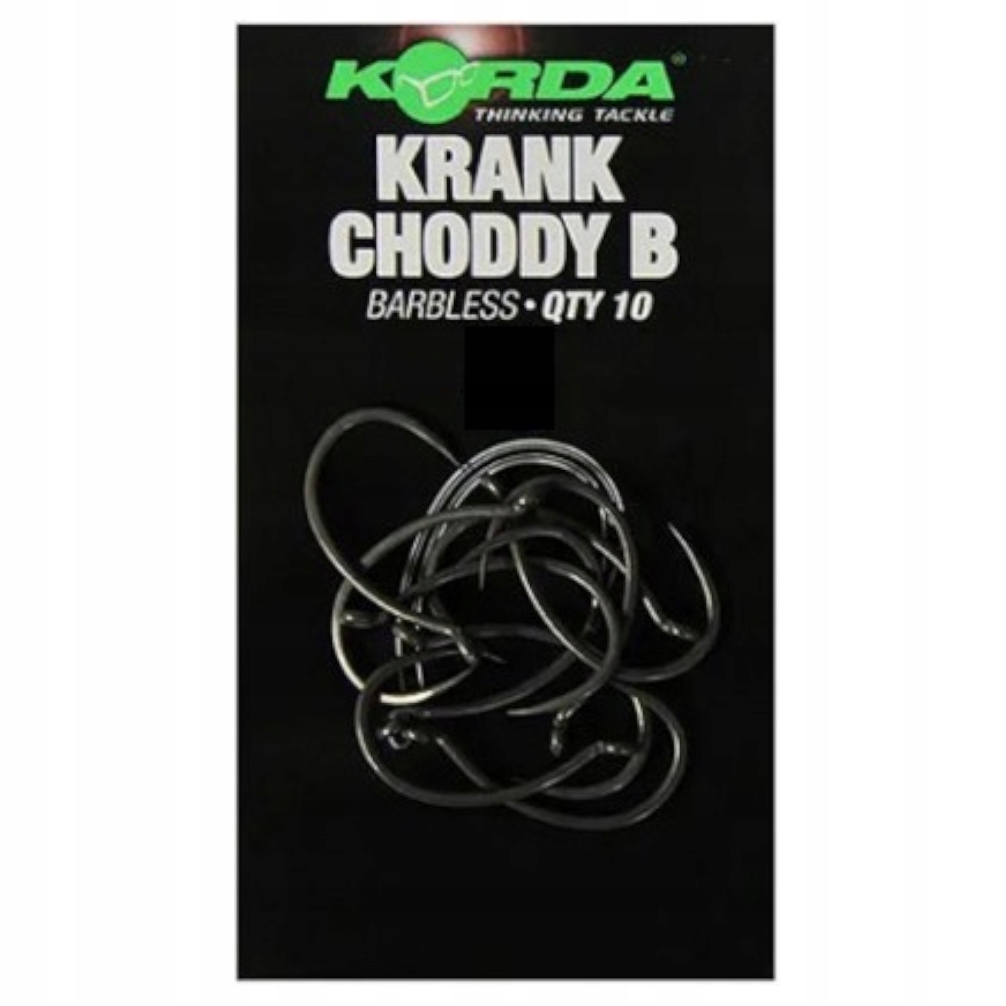 Haczyki Korda Krank Choddy B Barbless 4