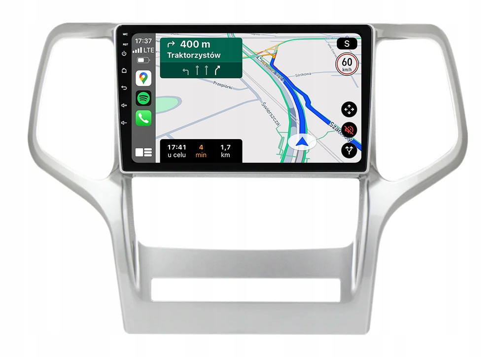 Jeep Grand Cherokee 2008-2013 Rádio Navigace Android Carplay 8+128 Dsp