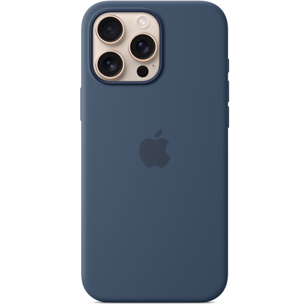 Originální Pouzdro Silicone Case Apple Pro Iphone 16 Pro Max Magsafe Denim