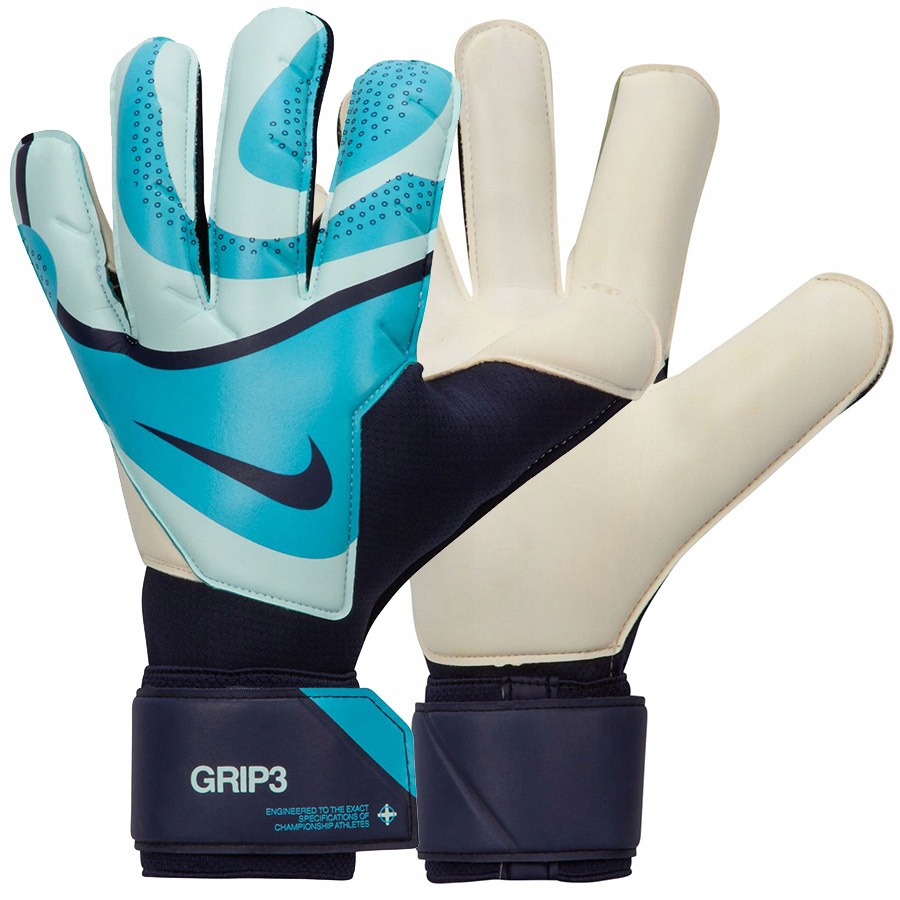 Nike GRIP3 (8) Unisexové rukavice modré