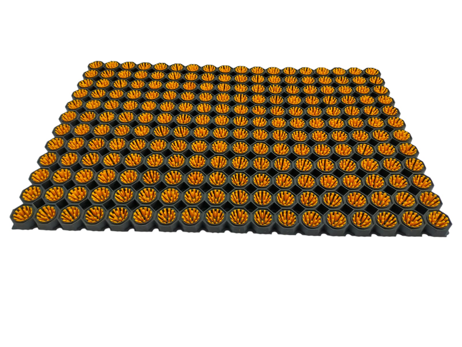 Ažurová stěračka Strong kartáčky žluté 75x50