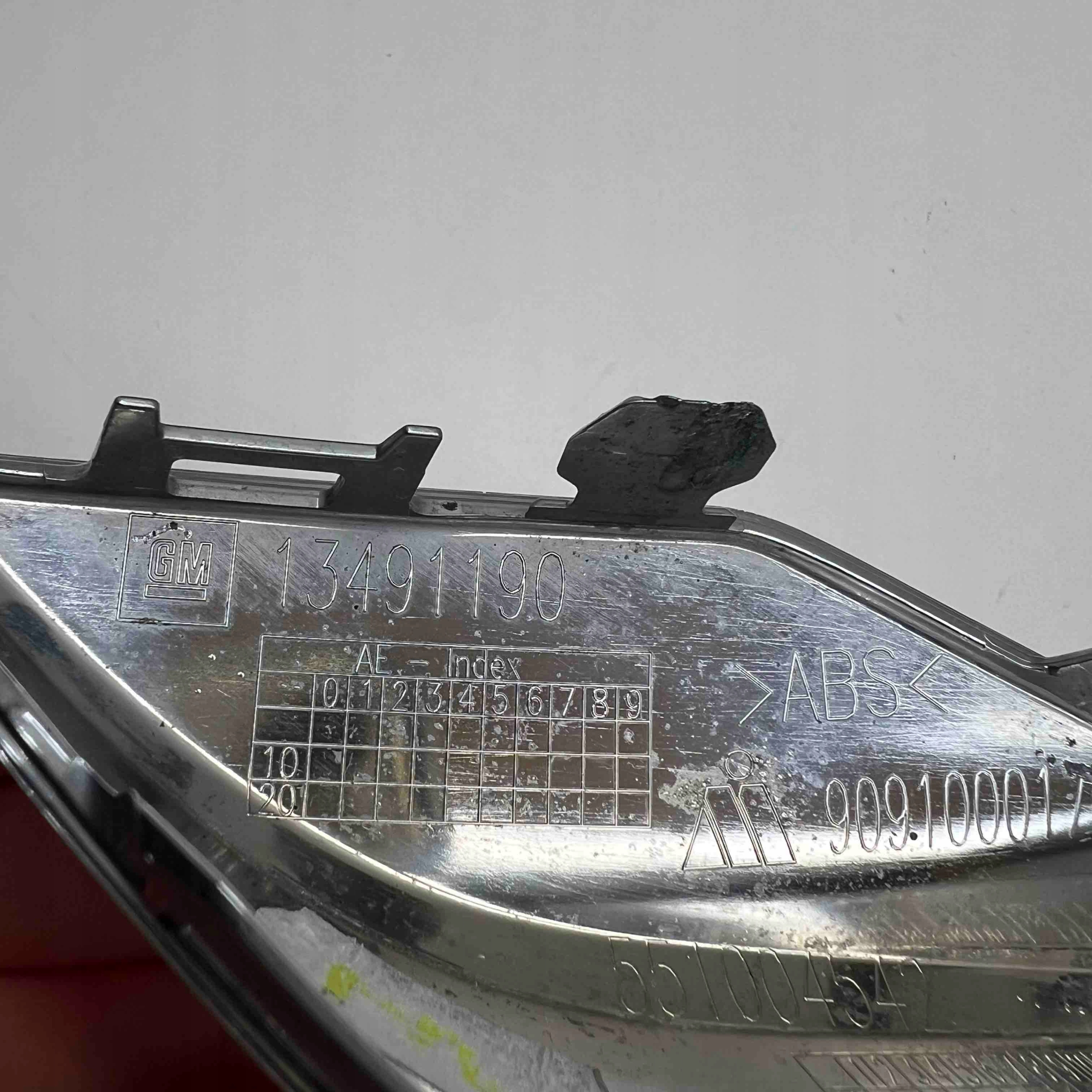 OPEL INSIGNIA B moulding CHROM grill left 13491190