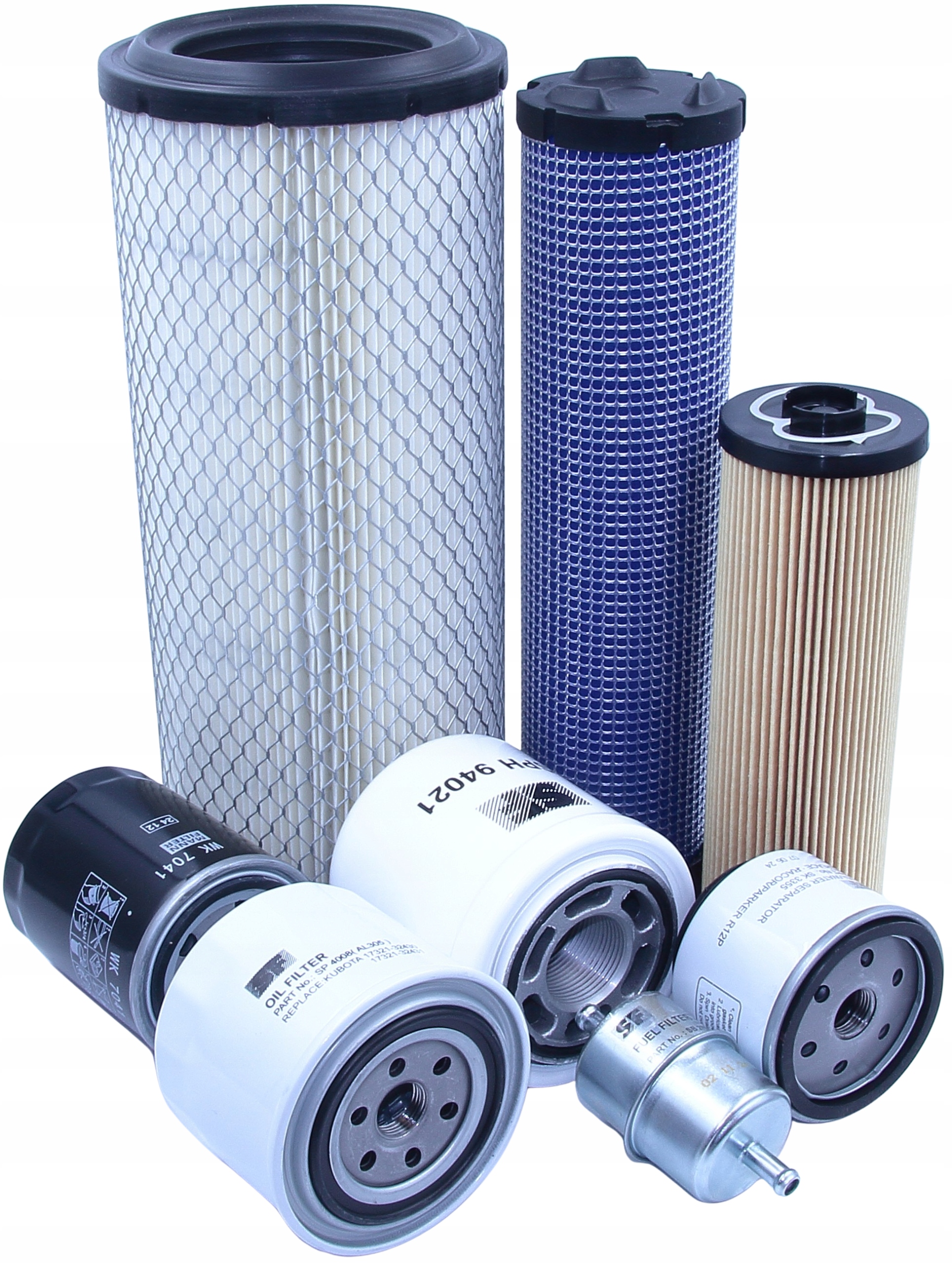 Filtry Avant Tecno 745 – nabíječka – sada.