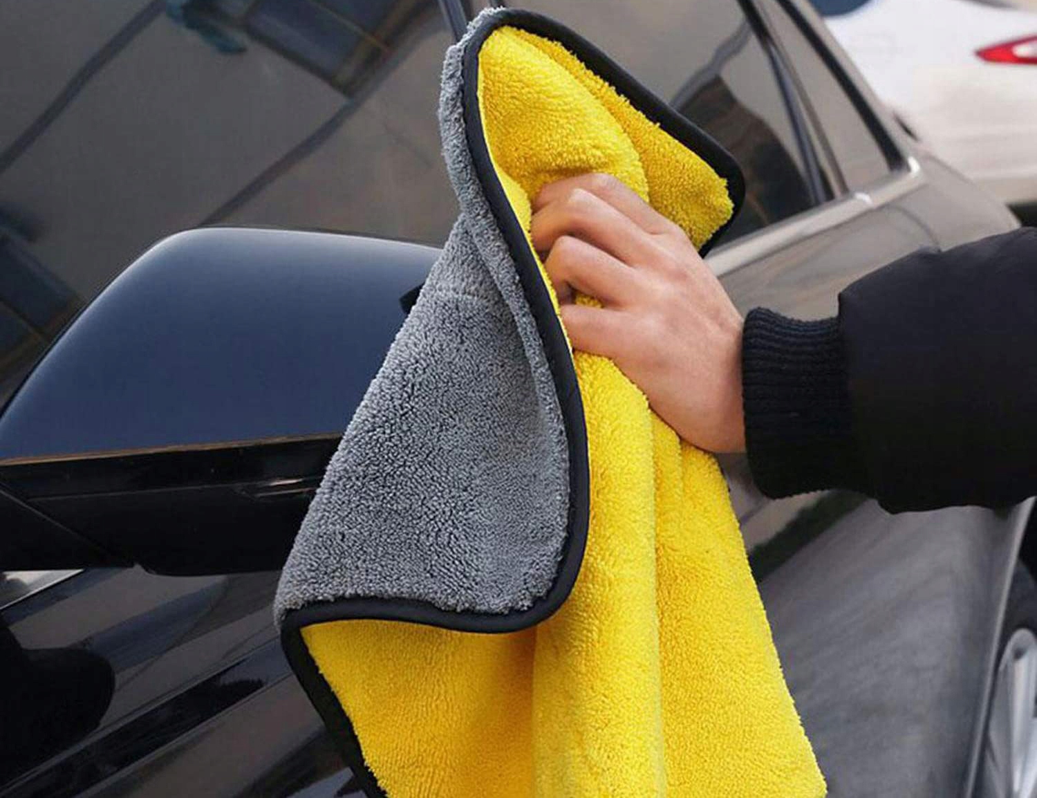 60x30 PUSZYSTY RĘCZNIK MIKROFIBRA DO OSUSZANIA SAMOCHODU ŚCIERKA SZMATKA Kod producenta 00