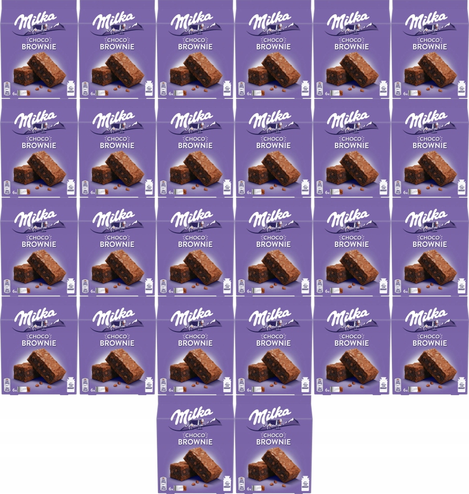 Ciastka Milka Choco Brownie ciasteczka czekoladowe 150g biszkopty x26