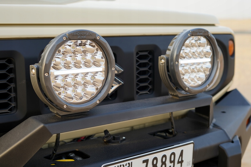 NOWOŚĆ! HALOGEN REFLEKTOR DALEKOSIĘŻNY LED IRONMAN 4X4 Z DIODAMI OSRAM! Numer katalogowy producenta ILED7M