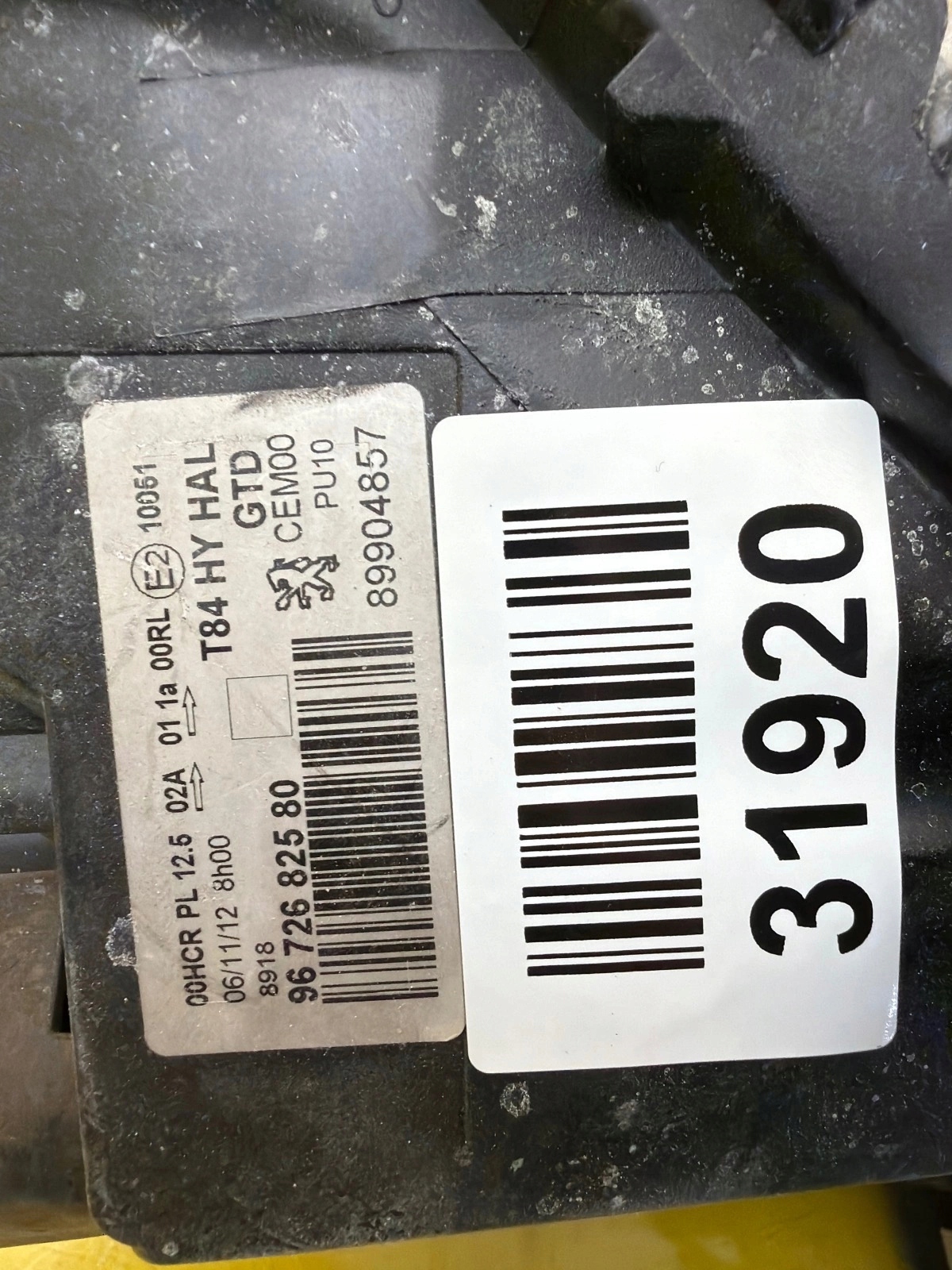 light left front Peugeot 3008 5008 and 09-13