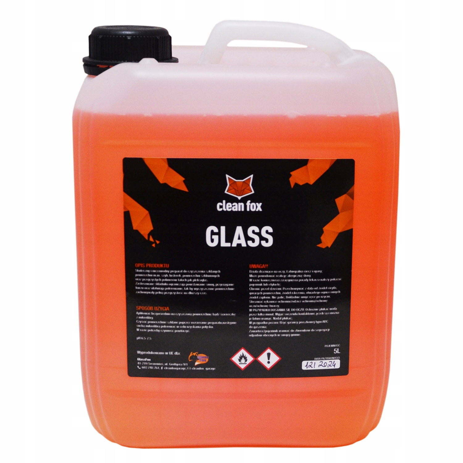 

CleanFox Glass Cleaner nano płyn do szyb