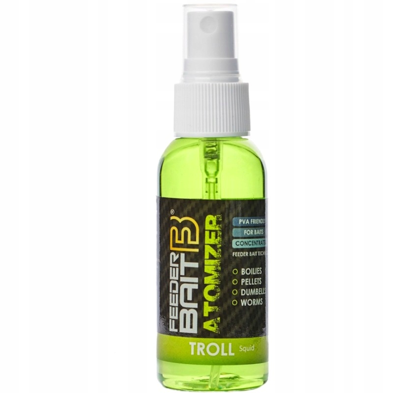 Atomizer Atraktor Do Przynęt Feeder Bait Method Troll Squid 50ml Na Karpia