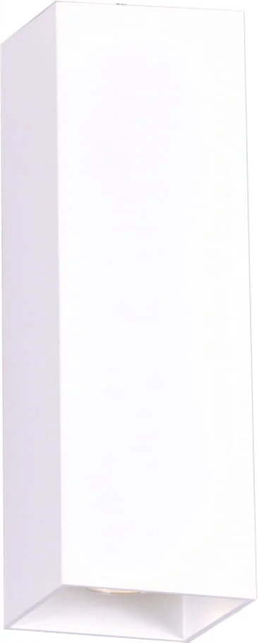 Stropní spot Kaja Bílý GU10 50W Čtvercový