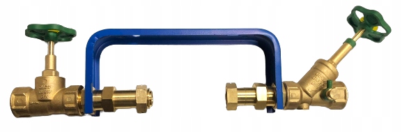 Zestaw przyłączeniowy bez wodomierza konsola 1/2"