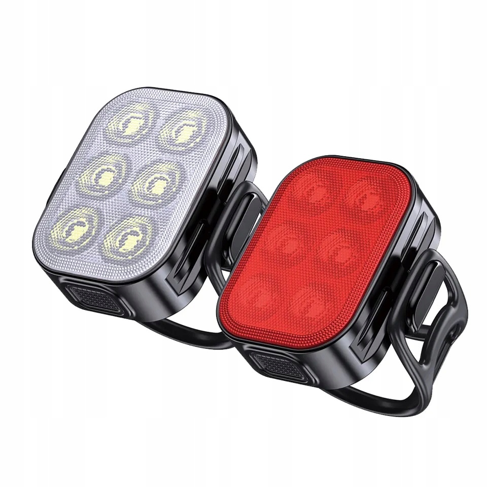 

Lampki rowerowe Led na rower przednia i tylna