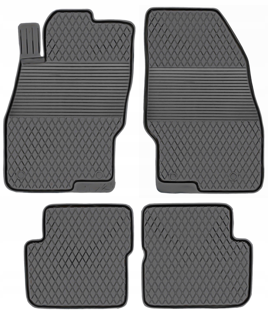 

Fiat Punto Evo 2009-2012 Dywaniki gumowe korytka