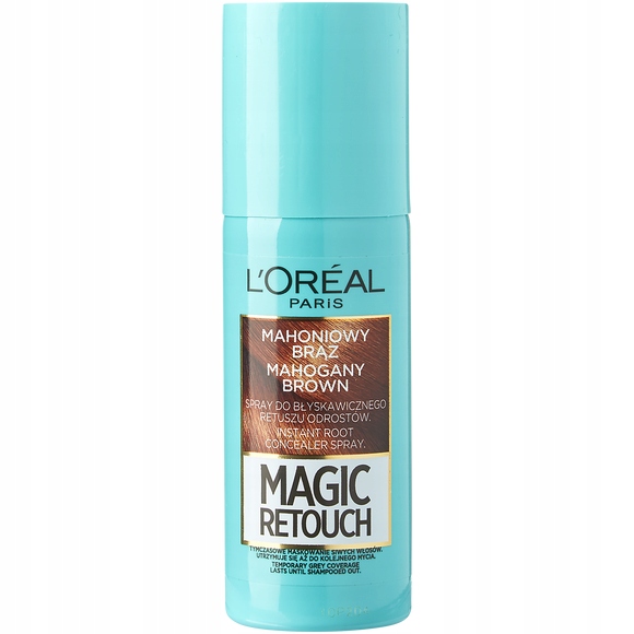 

Loreal Magic Spray Retusz Odrostów Mahoniowy Brąz