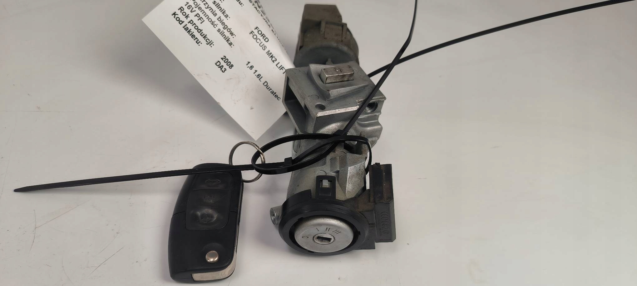 ignition key 6E5T-15607-BA FORD FOCUS MK2 LIFT