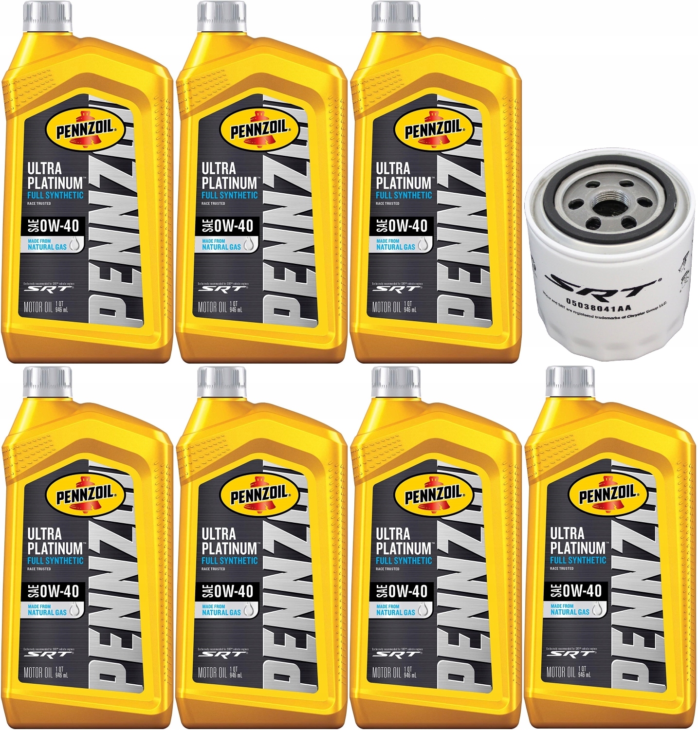 Pennzoil 0W40 Filtr Grand Cherokee 6.4 Srt 12-21