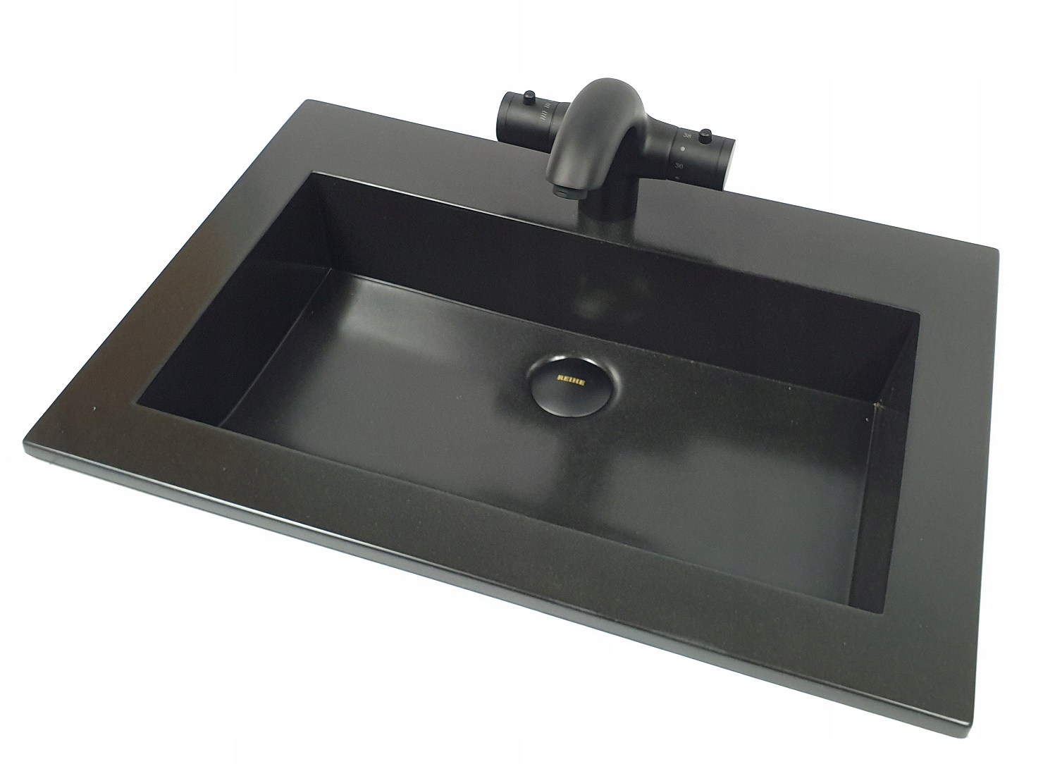 TERMOSTATYCZNA bateria umywalkowa czarna BLACK Kod producenta Termo 11 BL