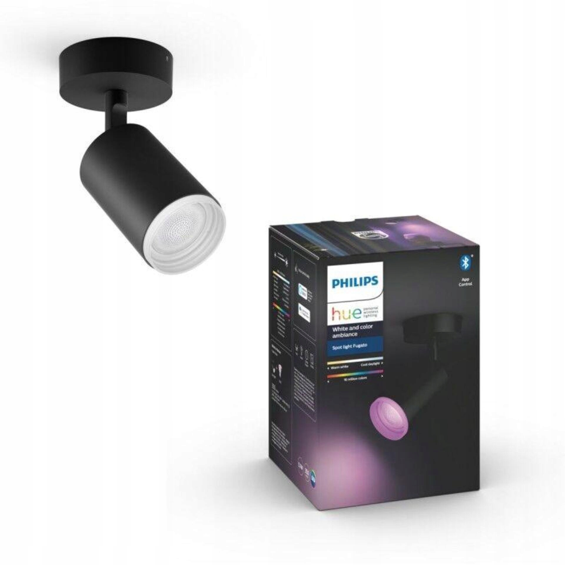 Philips Hue 50631/30/P7 Hue Waca Fugato bodové Led svítidlo GU10 5,7W 350lm