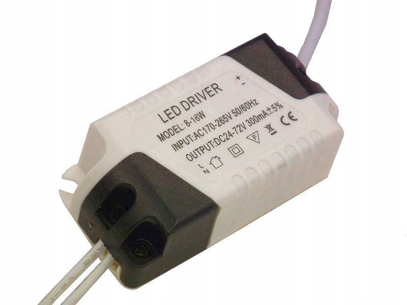 Zasilacz LED DRIVER 8-18W DC24-72V transformator Marka Inna