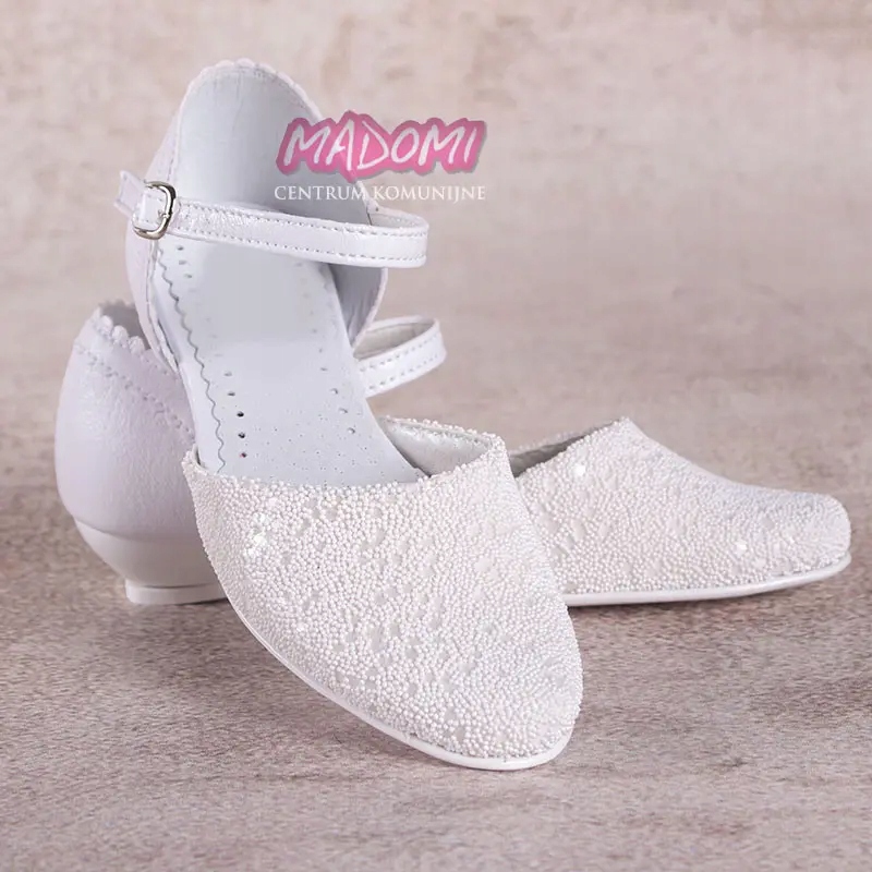Buty komunijne dla dziewczynki kawior do komunii dziewczęce komunia 167-37 Rozmiar 37