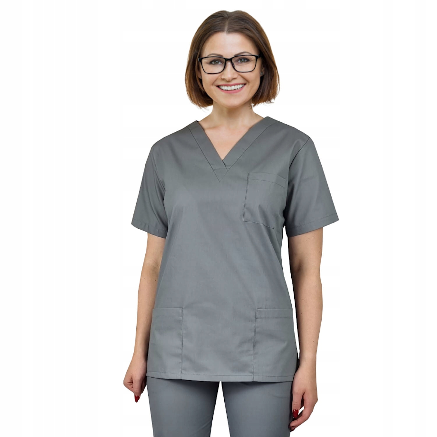 

Bluza chirurgiczna damska medyczna C.szara r. XL
