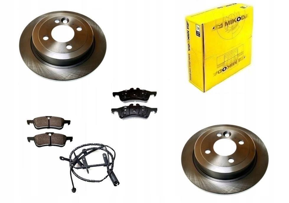Kotouče Senzor Mini Cooper One Works R50 R52 R53 Zadní Sada 259MM