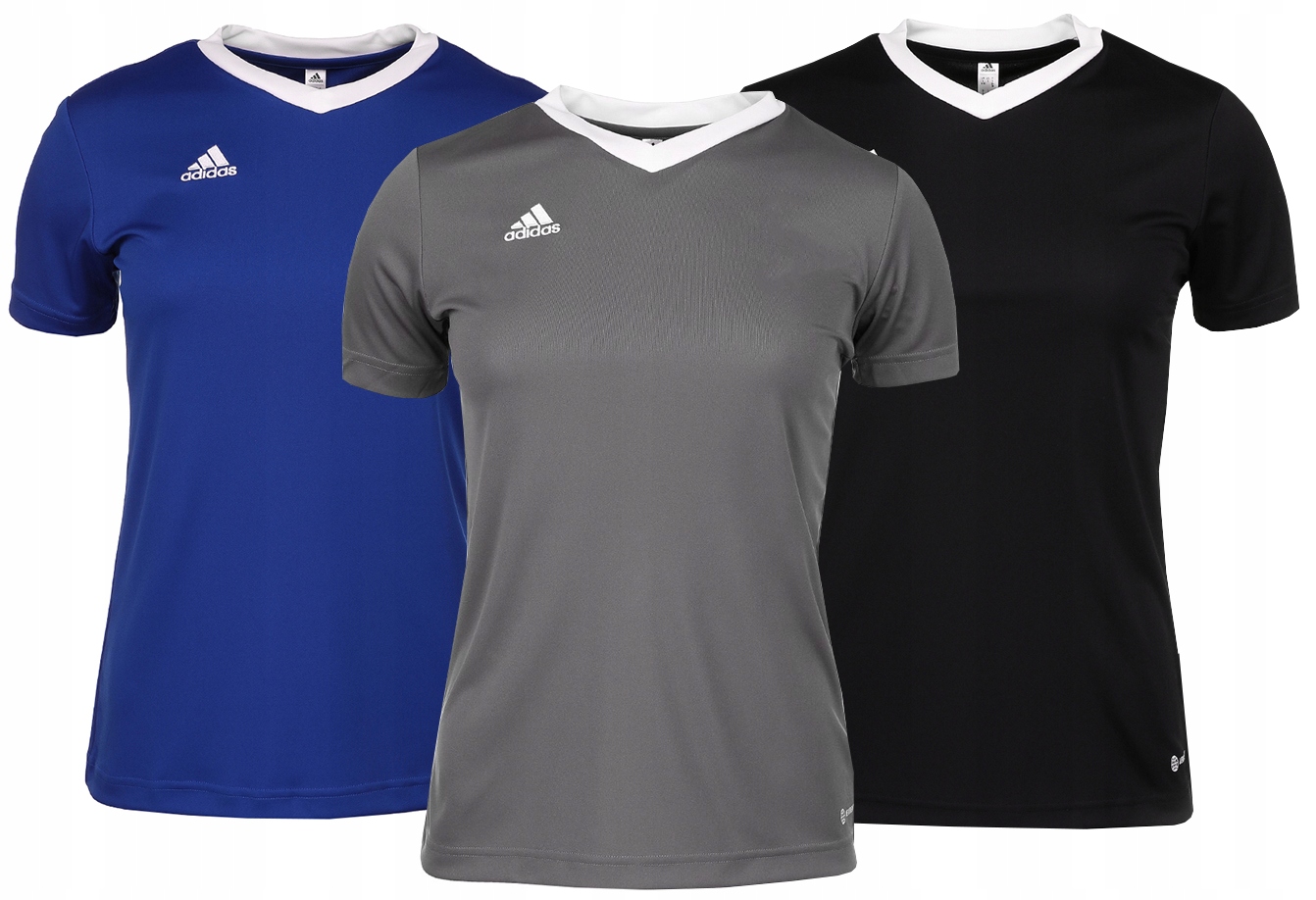 Koszulki Damskie adidas Entrada 22 Aeroready Piłkarski 3-pak T-shirt Xxs
