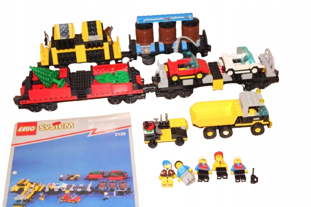 LEGO CITY TOWN TRAIN 2126 UNIKAT INSTRUKCJA