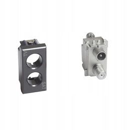 Axolute Zásuvka Tv/sat "hviezda" 1 modul Bticino H4214D