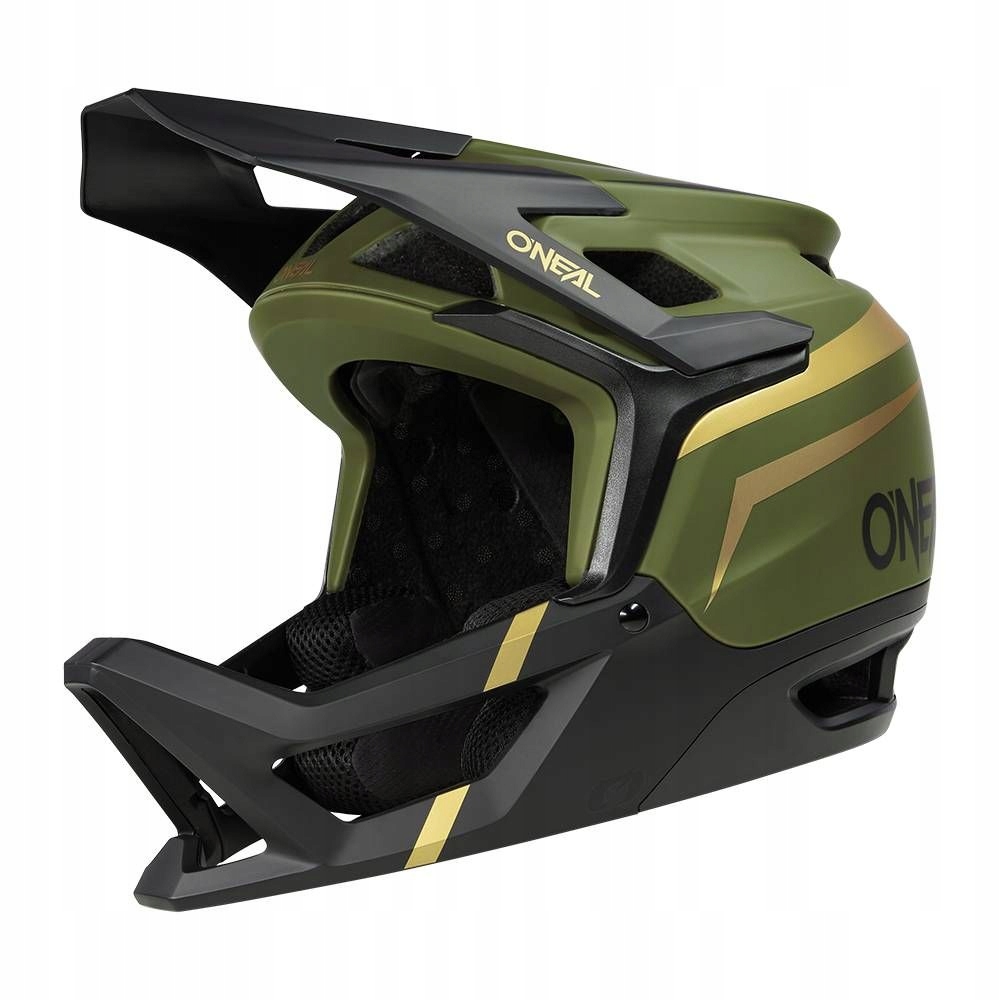 Czarny kask enduro trail Mtb Dh Oneal Trasition S