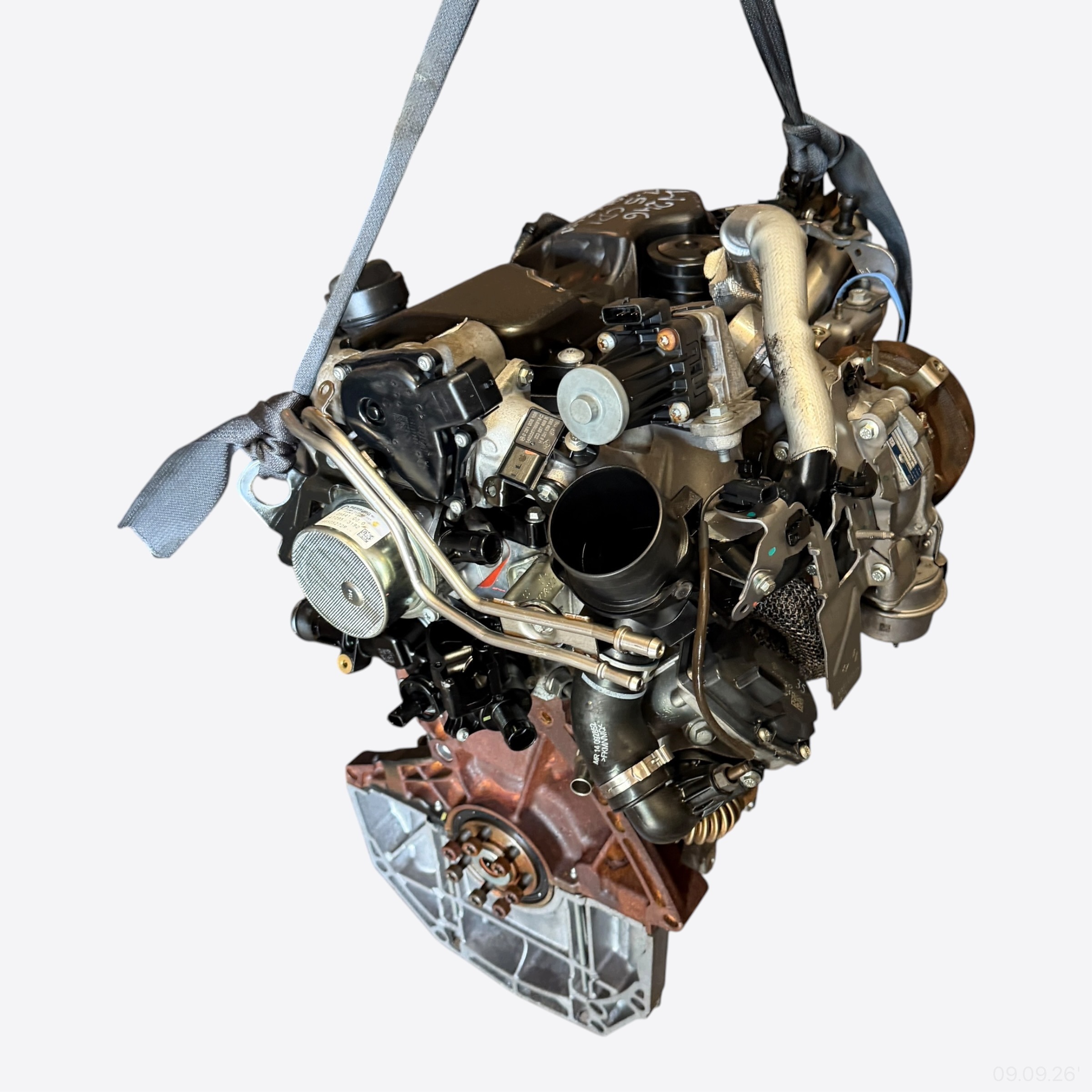 engine complete MOTOR ENGINE MERCEDES B-KLASA W246 1.5 CDI K9KF451