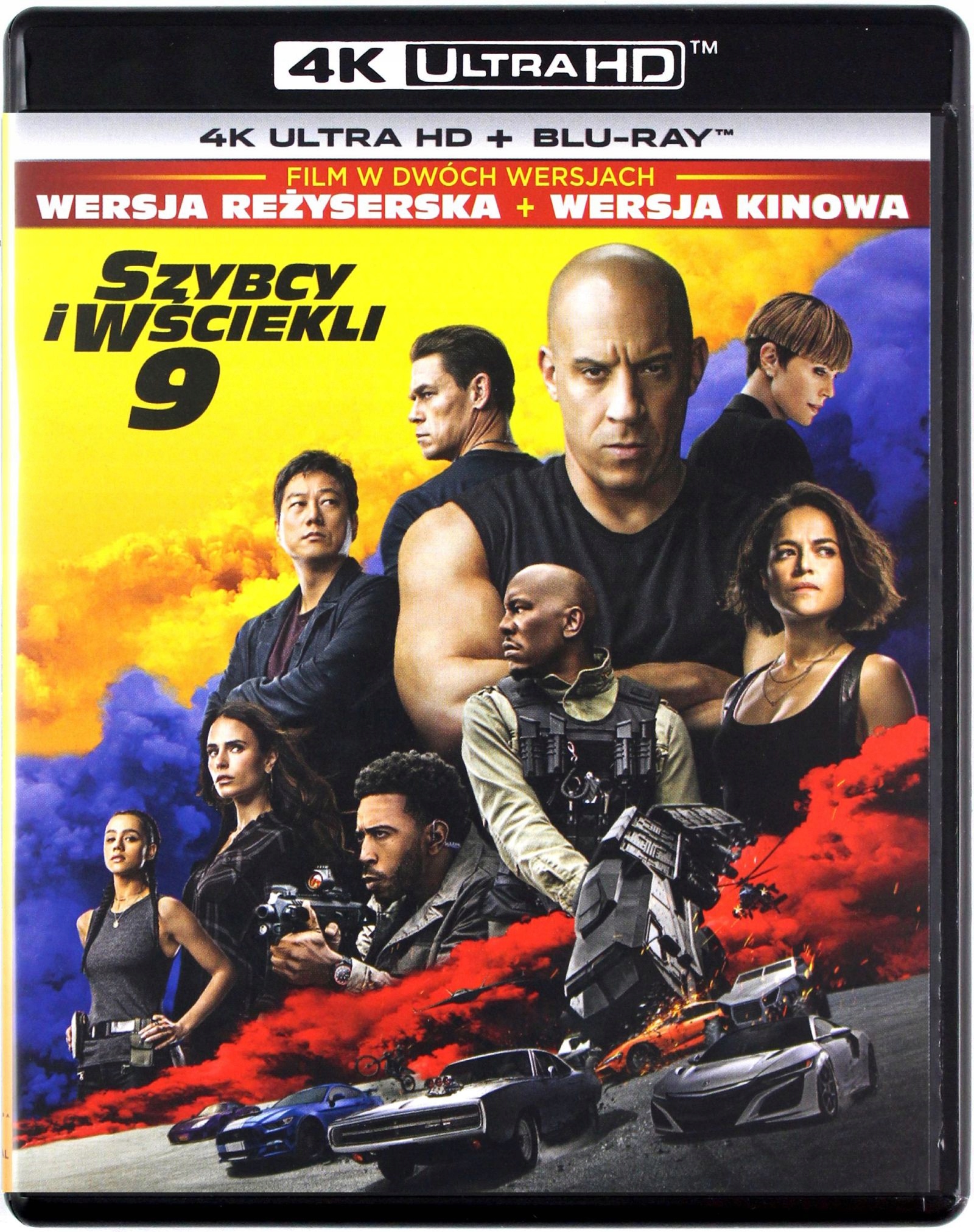 Szybcy I Wściekli 9 (wersja Reżyserska+wersja Kinowa) (blu-ray 4K)+(BLU-RAY