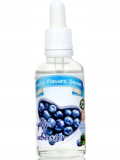 Levně Aroma Sweet Simply Blueberries sladké borůvkové bobule 50 ml Funky