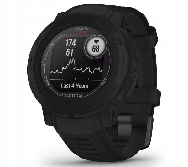 Smartwatch Garmin Instinct 2 Solar Tactical 45mm GPS czarny Model Instinct 2 Solar Tactical Edition