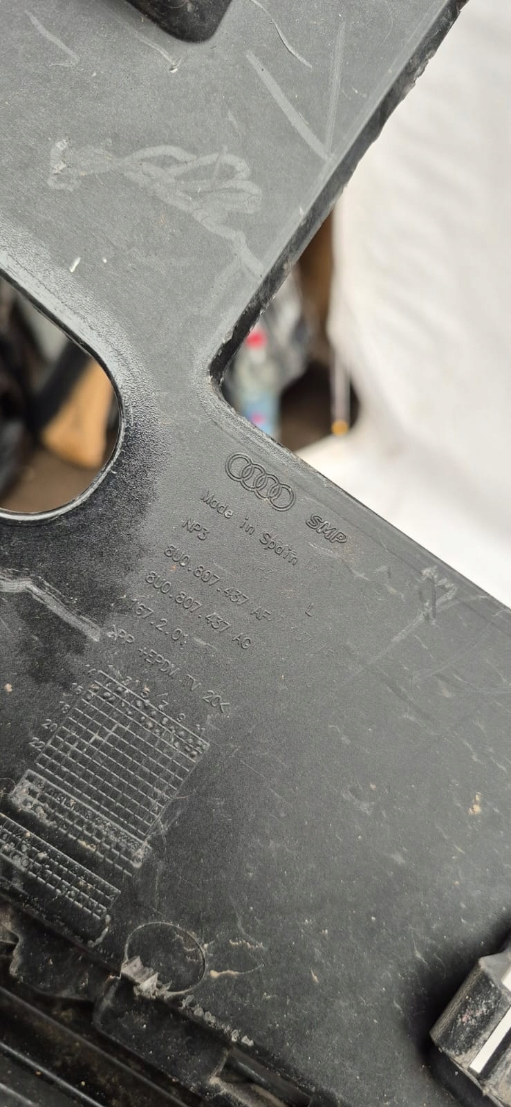 AUDI Q3 8U0 LIFT S-LINE 14- bumper front front SPR 8U0807438AF