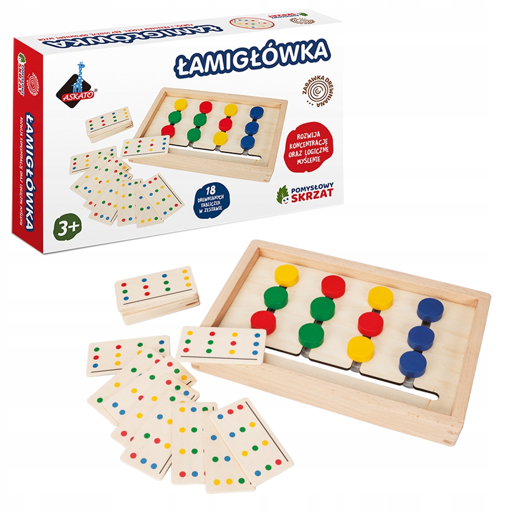 

Pomysłowy Skrzat Łamigłówka Sortownia Kolorów 7133