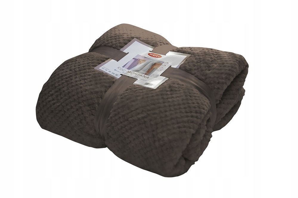 Deka přehoz z mikrovlákna 150x200 Montana hnědá 18 Matex
