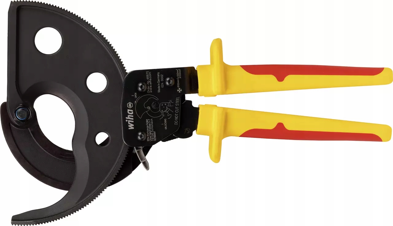 Ráčnové nůžky na kabely Wiha 300 mm (46675) až 500 mm/2