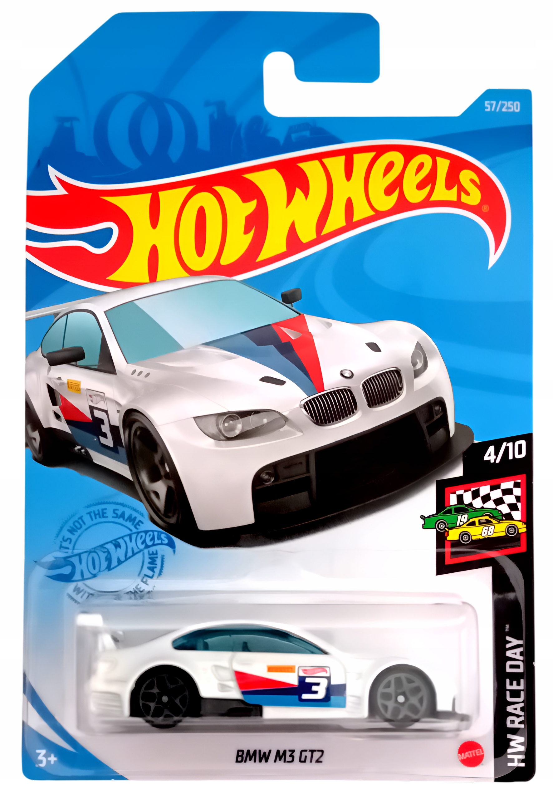 HOT WHEELS MODEL METALOWY BMW M3 GT2 HW RACE DAY 4/10 57/250